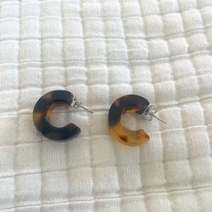 Rachel Comey Cuba earrings in Tortoise